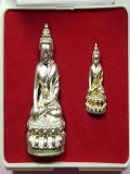 กริ่งมงคลวรากร รุ่นเเรกหลวงพ่อชาญ วัดบางบ่อ เนื้อเงิน