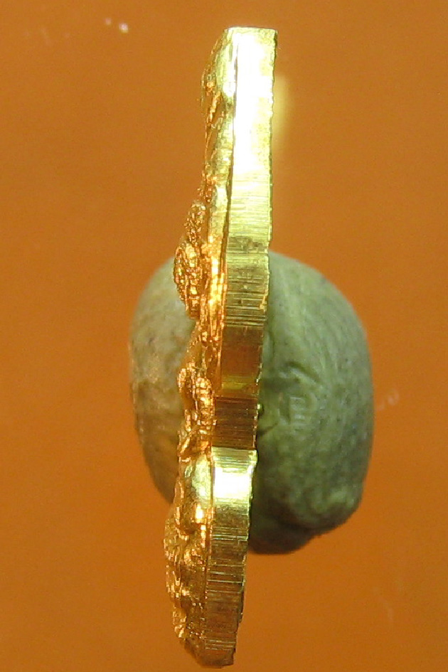 เหรียญหลวงพ่อคูณ วัดบ้านไร่ พระนาคปรกใบมะขามเนื้อทองคำ รุ่นเสาร์5 คูณพันล้าน ปี2537 