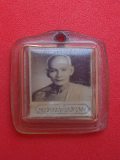 รูปถ่ายขาว-ดำ หลวงพ่อขอม วัดไผ่โรงวัว(วัดโพธาราม) อ.สองพี่น้อง จ.สุพรรณบุรี รหัสEXBG31D
