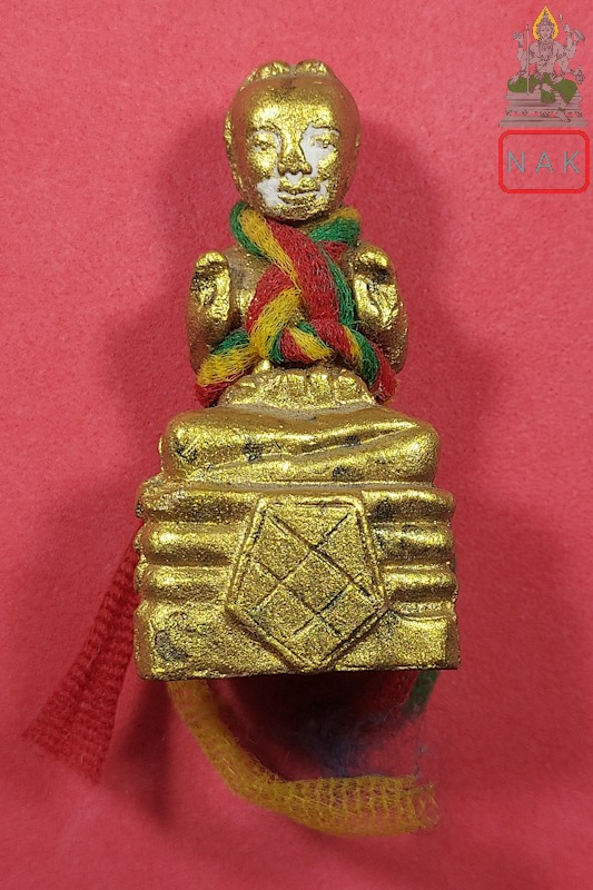 กุมารทองพรายเรียกทรัพย์ รุ่นแรก ครูบาเลิศ วัดทุ่งม่านใต้ จ.ลำปาง ปี2555