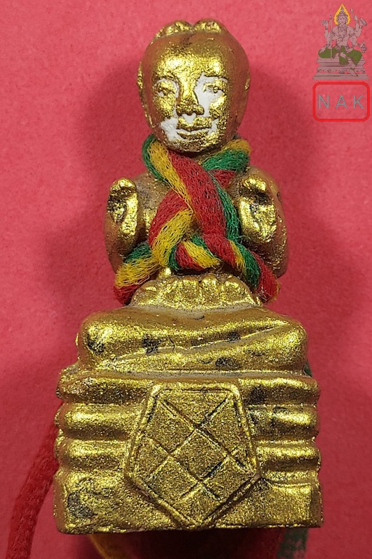 กุมารทองพรายเรียกทรัพย์ รุ่นแรก ครูบาเลิศ วัดทุ่งม่านใต้ จ.ลำปาง ปี2555