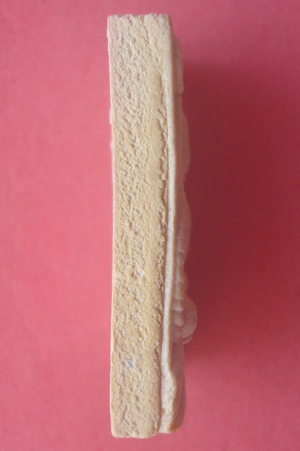 พระพิมพ์ขุนแผนหน้าค่าย ฐานบัว หลวงพ่อโหน่ง  วัดอัมพวัน พ.ศ.2534