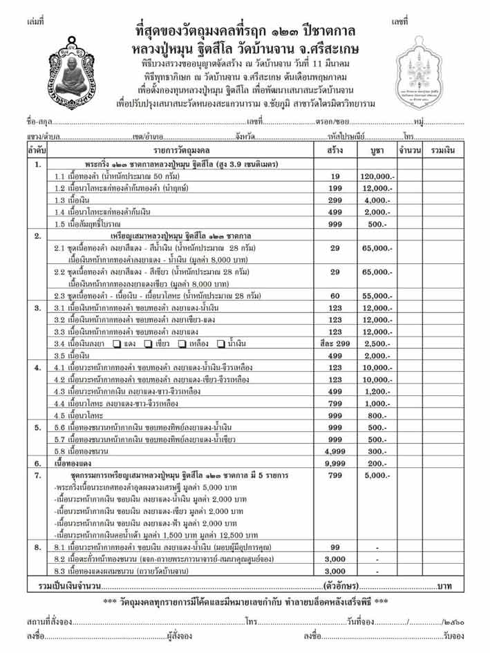 จำนวนและแบบที่จัดสร้าง